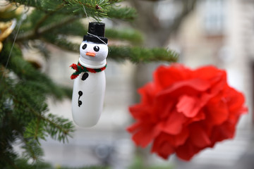 Bonhomme de neige de Noël