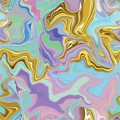Marble seamless pattern in neon brightful colors.