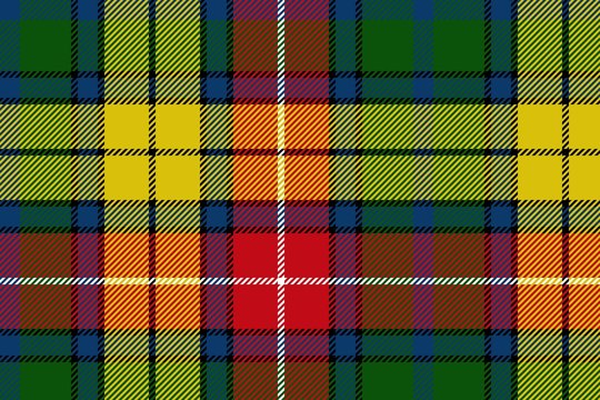 Multi coloured tartan patterns background