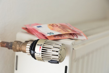 money heating costs