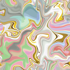 Obraz premium Marble seamless pattern in neon brightful colors.