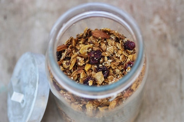 Almond Cherry Granola