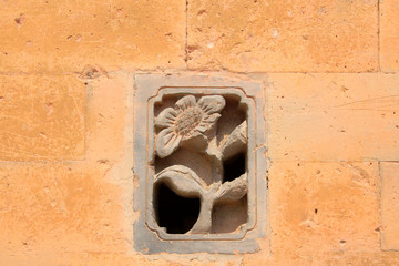 Wall decorative texture in ancient China