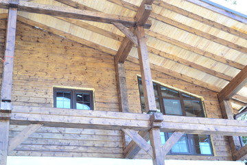 Obraz premium House from timber.