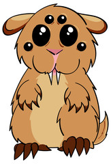 Adorable Guinea Pig Monster