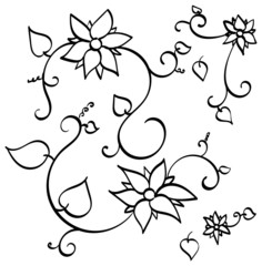 Floral Filigree Pattern