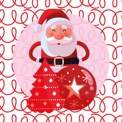 Christmas santa claus design