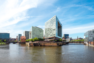 Das Spiegel Gebäude in der Hafencity in Hamburg