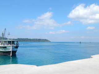 Sailing Ship in a ocean