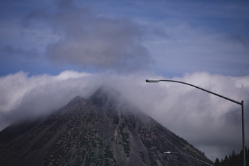 clouds in the sky Volcano