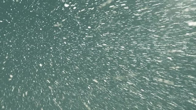 Snowflakes in the Night Sky