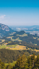 Fototapeta premium Smartphone HD wallpaper of beautiful view at Hallein - Salzburg - Austria