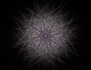 Abstract design made of sacred symbols signs geometry and designs on the subject of astrology alchemy magic.