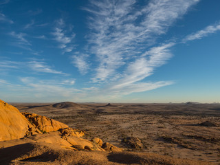 Fototapeta premium spitzkoppe landscape in namibia africa