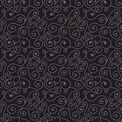 Black and white mosaic textures. Vector monochrome background.