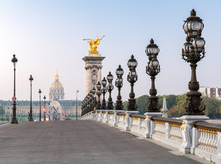 Pont Alexandre III in Parijs, Frankrijk