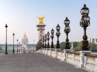 Pont Alexandre III in Paris, Frankreich