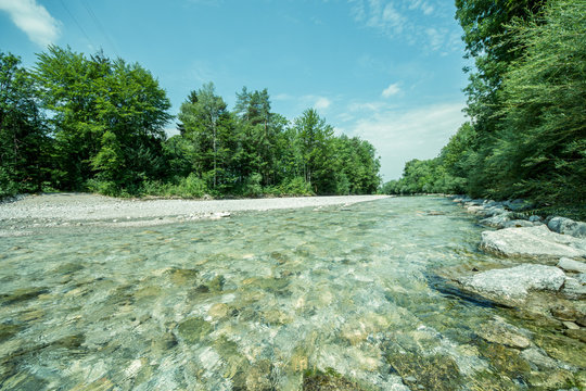 Die Alm / Fluss / Ober&ouml;sterreich