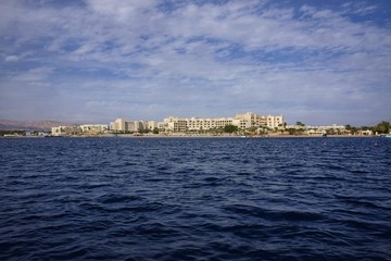 Fototapeta premium view of the city of Aqaba 