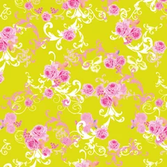 Foto auf Acrylglas floral pattern © ESN design