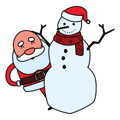 Christmas snowman design