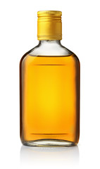 Front view of brandy flask