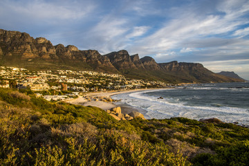 Le 12 apôtres veuillent sur Cape Town