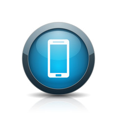 Mobile Phone button illustration