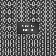 Geometric pattern background. Abstract pattern black background