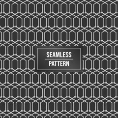 Fototapeta premium Geometric pattern background. Abstract pattern black background