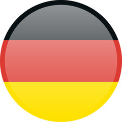 Germany flag, official colors and proportion correctly. National Germany flag.