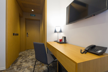 Hotel room interior