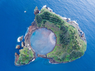 Islet of Vila Franca do Campo Azoren Portugal