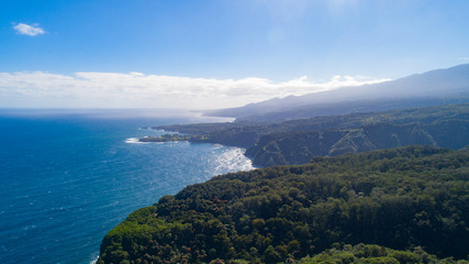 Maui Coastline from the Air © Drew