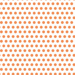 Orange spotted seamless pattern design. Perfect for fabric, wallpaper, stationery and scrapbooking projects and other crafts and digital work