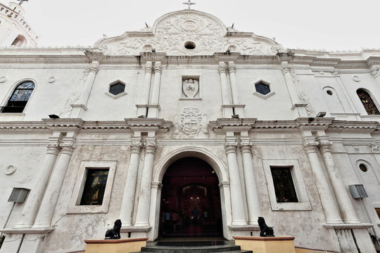 Facade Of The Cebu Metropolitan Cathedral. Cebu City-Philippines-0668