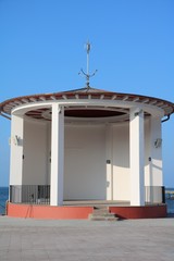 Old Kurhaus in Binz at Island Rügen at Baltic Sea in Germany