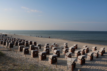 Holiday on Island Rügen in Binz at Baltic Sea in Germany