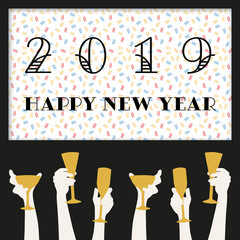 Einladung Silvesterparty 2019