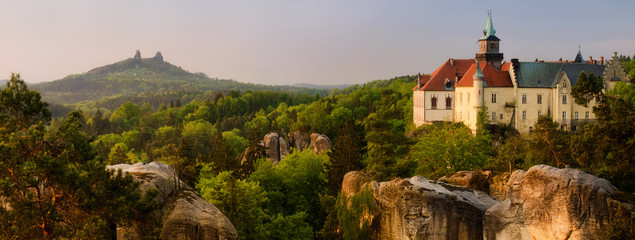 Two castles in Cesko