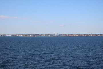 Fototapeta premium Coast of Trelleborg, Baltic Sea Sweden