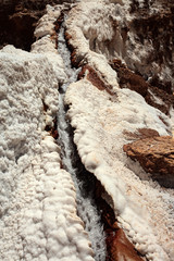 Saline of Cusco in Peru 4000 salt baths