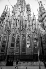 Basilica de la Sagrada Familia, Barcelona, Cataluña, España