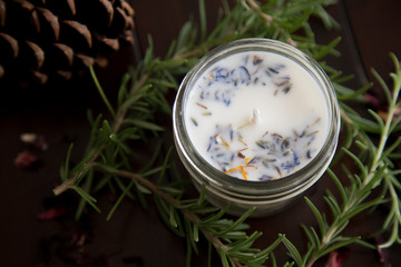Natural soy candle 