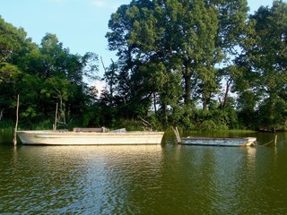 Two Distressed Creak Boats