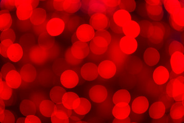 Red Bokeh