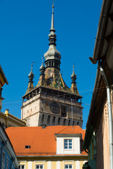 Obraz premium Sighisoara clock tower, Romania