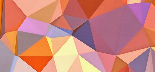 Polygonal texture. Chaotic drawing on canvas triangles background. Abstract geometric art pattern. 