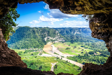 Fototapety  Cueva Ventana natural cave in Puerto Rico