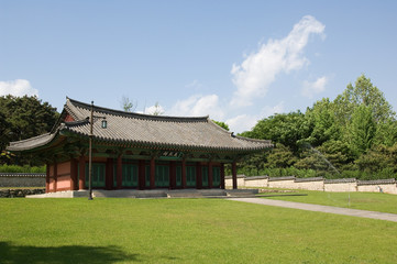Fototapeta na wymiar Hyochang Park in Korea.